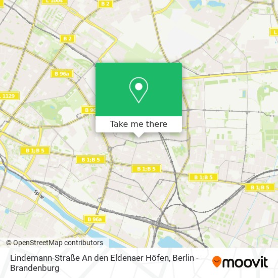 Lindemann-Straße An den Eldenaer Höfen map