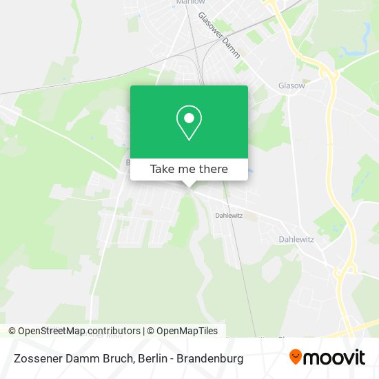 Zossener Damm Bruch map