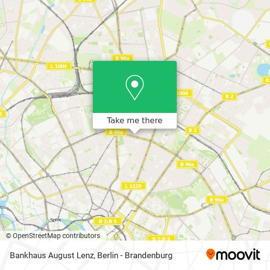 Bankhaus August Lenz map