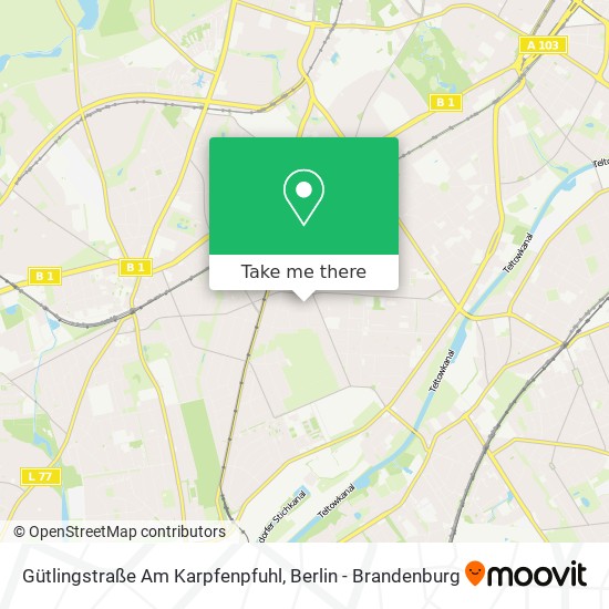 Gütlingstraße Am Karpfenpfuhl map