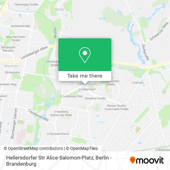 Карта Hellersdorfer Str Alice-Salomon-Platz