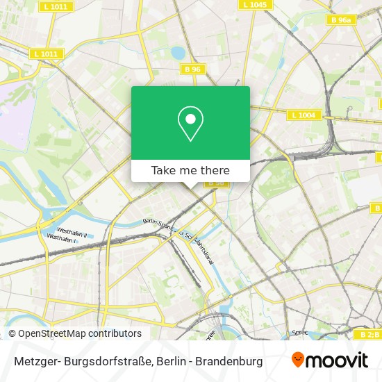 Metzger- Burgsdorfstraße map