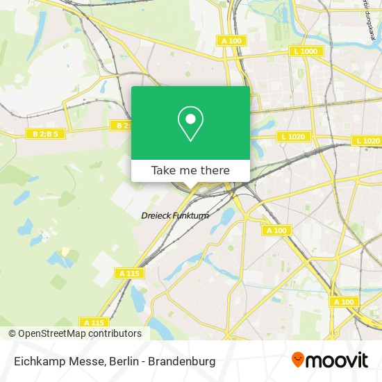 Eichkamp Messe map