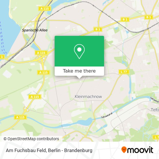 Карта Am Fuchsbau Feld