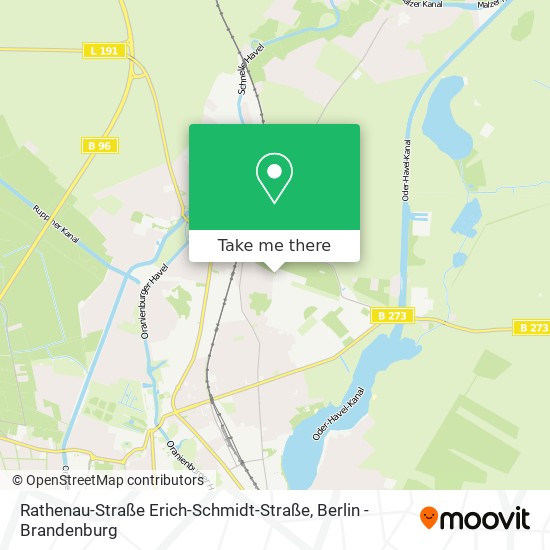 Rathenau-Straße Erich-Schmidt-Straße map