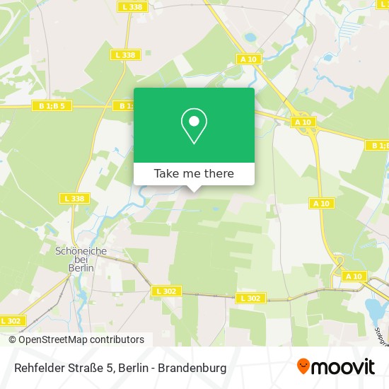 Rehfelder Straße 5 map