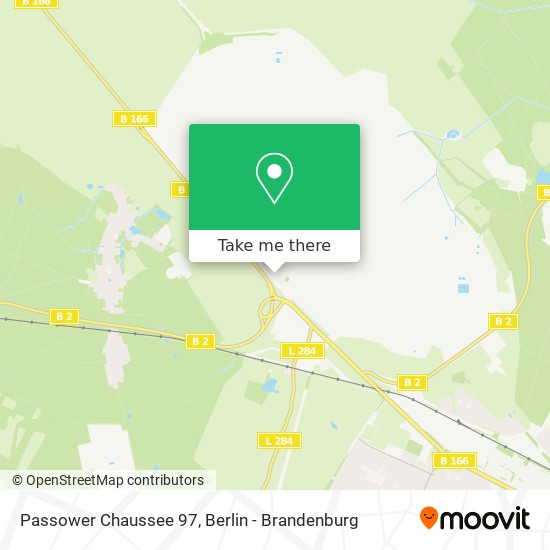 Passower Chaussee 97 map