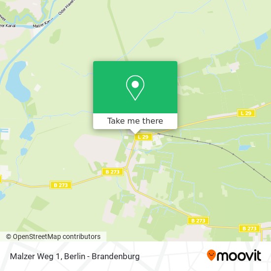 Карта Malzer Weg 1