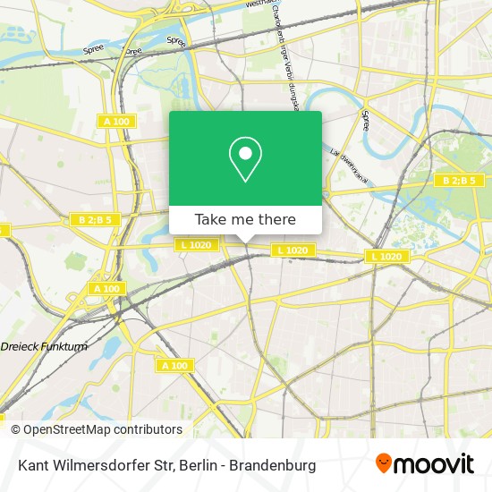 Kant Wilmersdorfer Str map