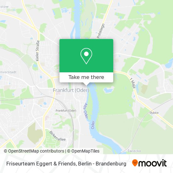 Friseurteam Eggert & Friends map