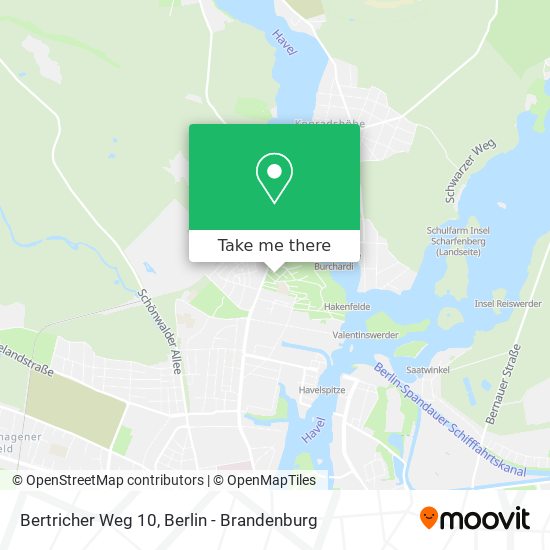 Bertricher Weg 10 map