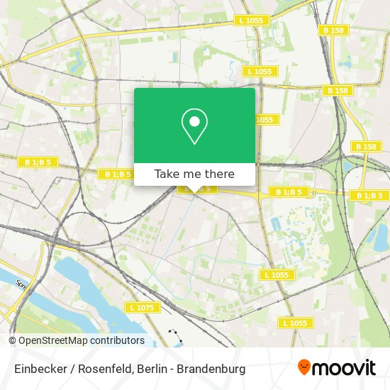 Карта Einbecker / Rosenfeld