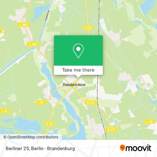Berliner 25 map