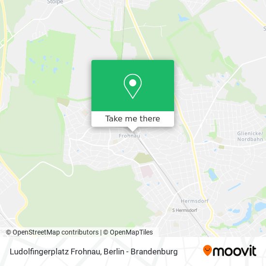 Ludolfingerplatz Frohnau map
