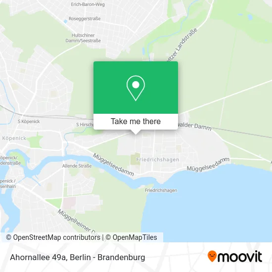 Карта Ahornallee 49a