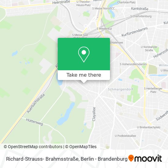 Карта Richard-Strauss- Brahmsstraße