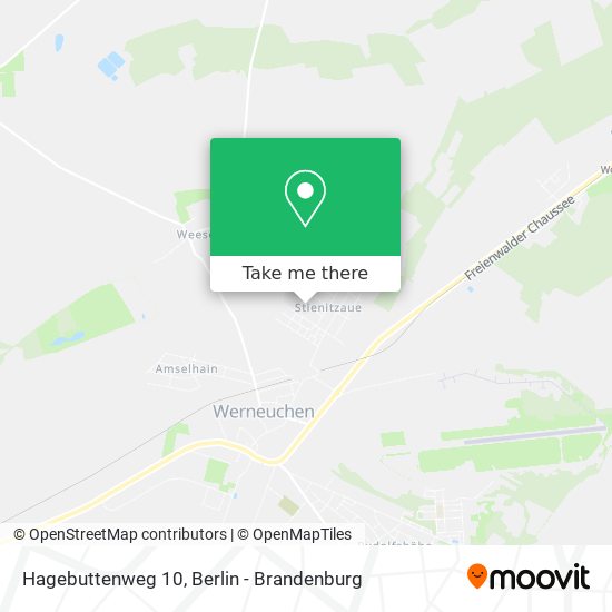 Hagebuttenweg 10 map