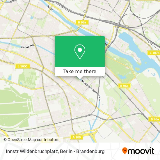 Innstr Wildenbruchplatz map