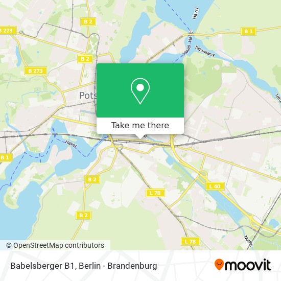 Babelsberger B1 map