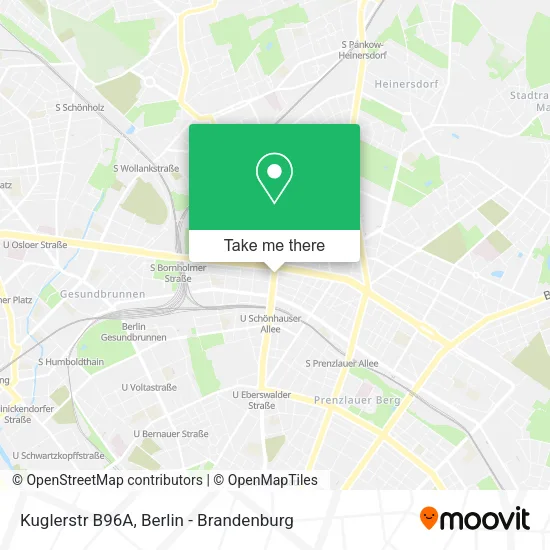 Карта Kuglerstr B96A