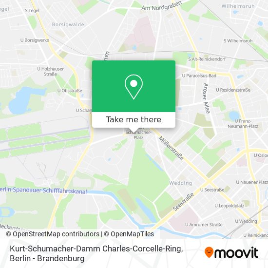 Карта Kurt-Schumacher-Damm Charles-Corcelle-Ring