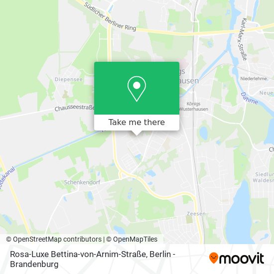 Rosa-Luxe Bettina-von-Arnim-Straße map