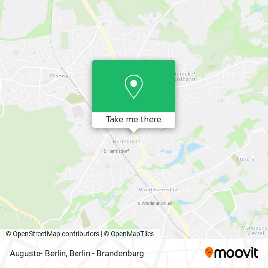 Карта Auguste- Berlin