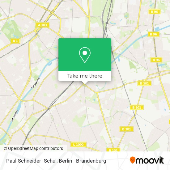 Paul-Schneider- Schul map