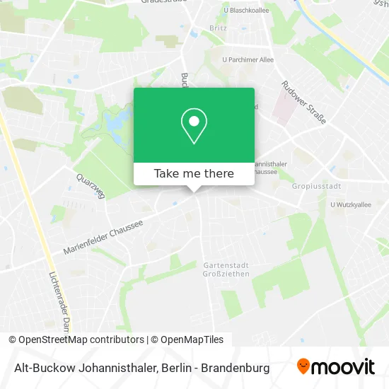 Карта Alt-Buckow Johannisthaler