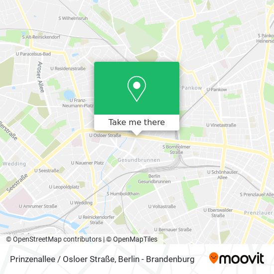 Prinzenallee / Osloer Straße map