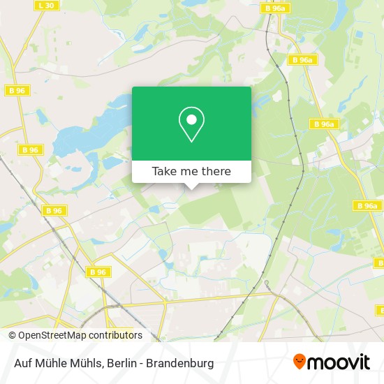 Карта Auf Mühle Mühls