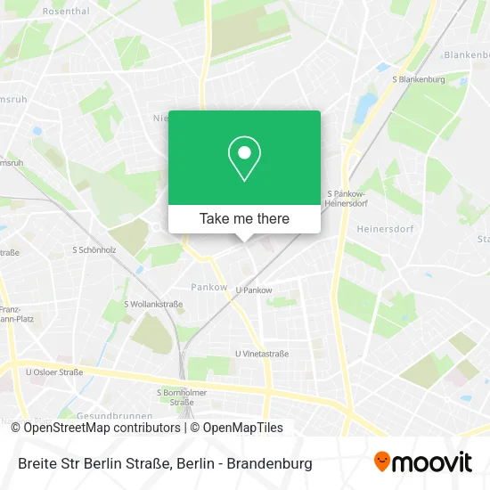 Карта Breite Str Berlin Straße