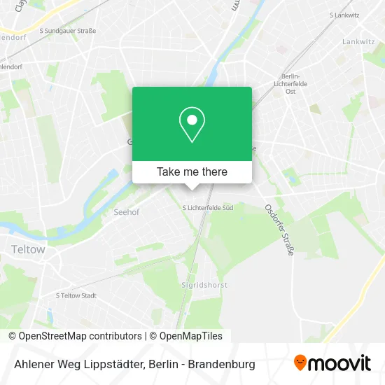 Карта Ahlener Weg Lippstädter