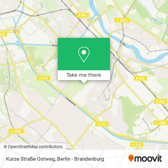Kurze Straße Ostweg map