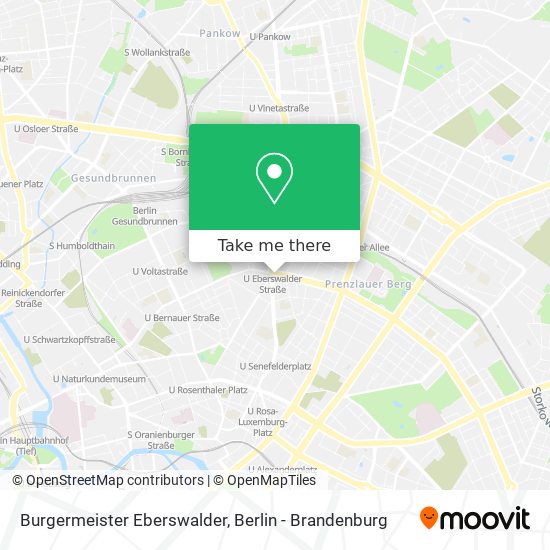Карта Burgermeister Eberswalder