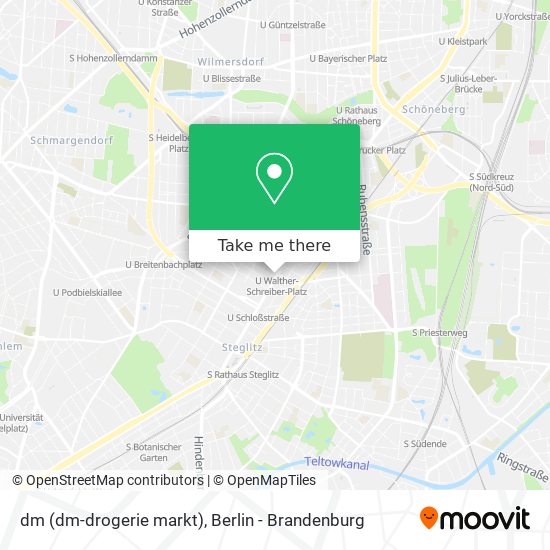 dm (dm-drogerie markt) map