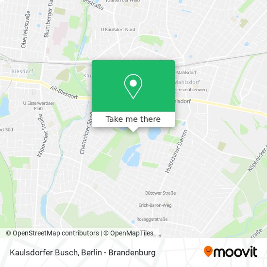 Kaulsdorfer Busch map