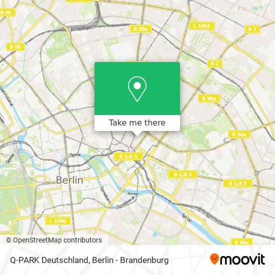 Q-PARK Deutschland map