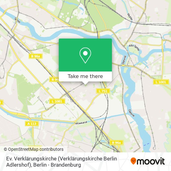 Ev. Verklärungskirche (Verklärungskirche Berlin Adlershof) map