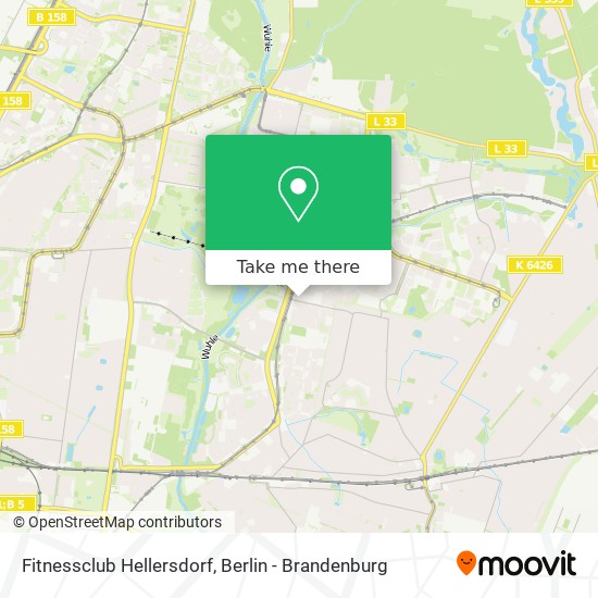 Fitnessclub Hellersdorf map