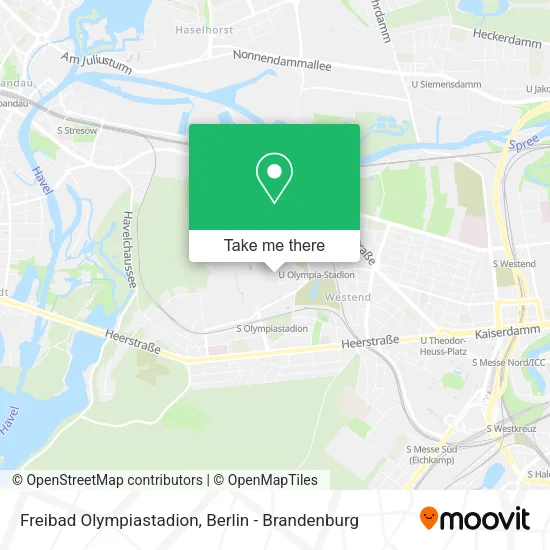Карта Freibad Olympiastadion