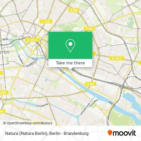 Natura (Natura Berlin) map