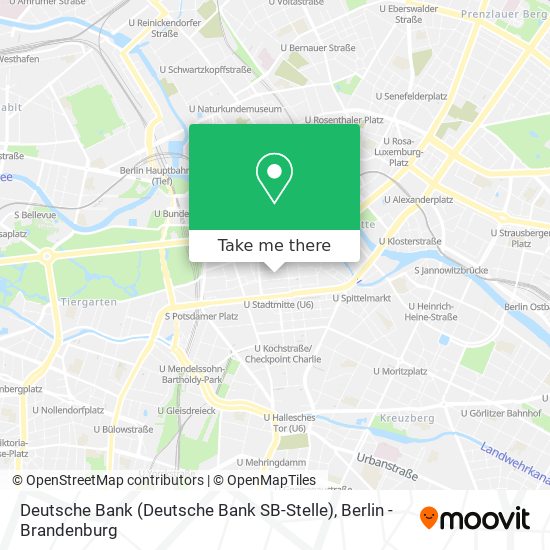 Карта Deutsche Bank (Deutsche Bank SB-Stelle)