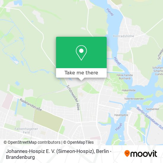 Johannes-Hospiz E. V. (Simeon-Hospiz) map