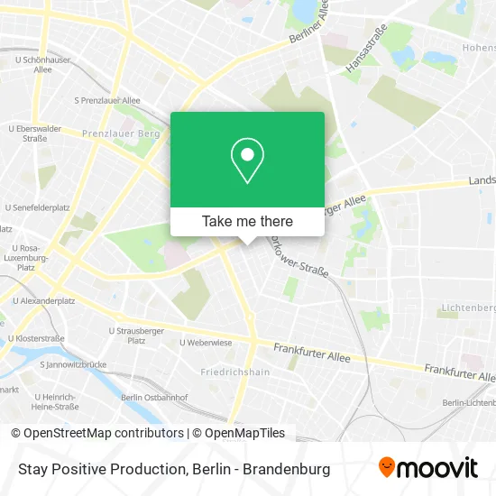 Карта Stay Positive Production