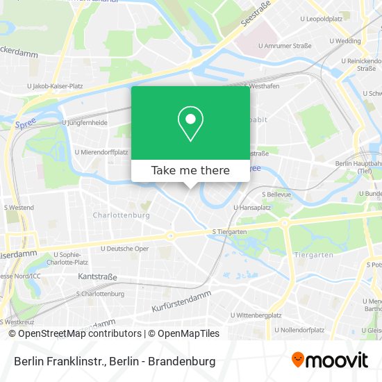 Карта Berlin Franklinstr.