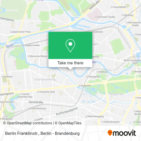 Карта Berlin Franklinstr.