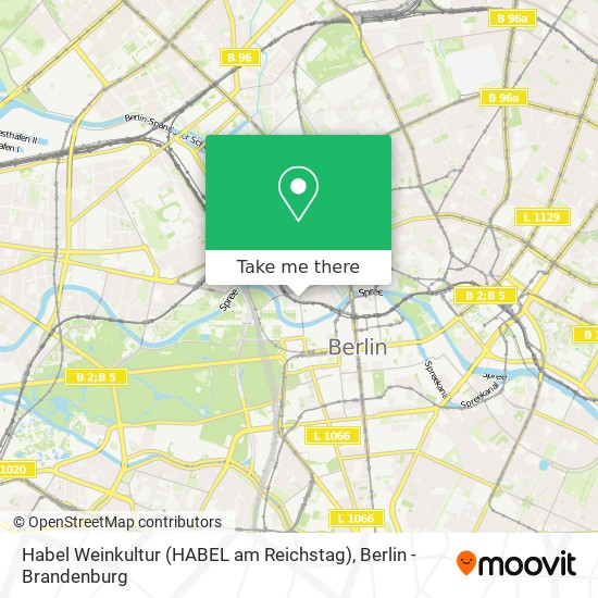 Habel Weinkultur (HABEL am Reichstag) map
