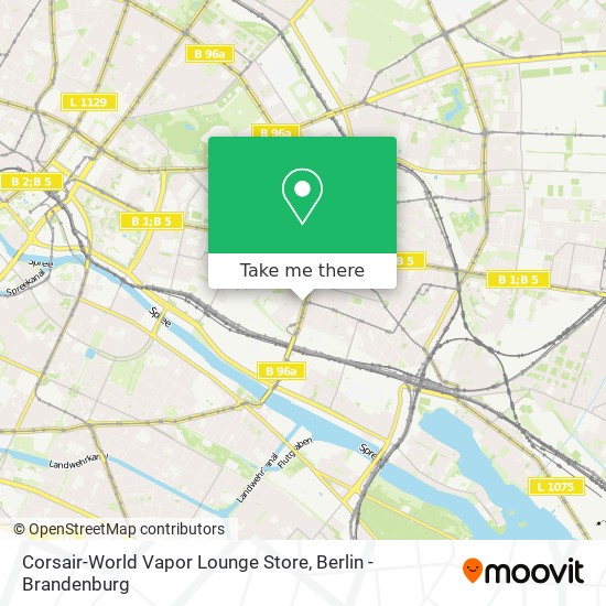 Corsair-World Vapor Lounge Store map