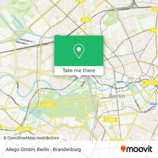 Allego GmbH map